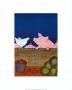 Pig And Hen by Elisabeth Bell Limited Edition Print