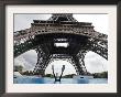 Scuba Diving Under The Eiffel Tower, Paris, France by Michael Sawyer Limited Edition Print