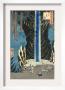 The Fudo Waterfall At Oji by Ando Hiroshige Limited Edition Print