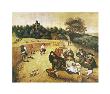 The Harvesters' Meal by Pieter Bruegel The Elder Limited Edition Print