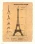 Eiffel Tower, Exposition, 1889 by Yves Poinsot Limited Edition Print