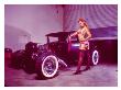 Pin-Up Girl: Flat Head Rat Rod by David Perry Limited Edition Print