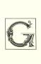 Letter G by Nicholas Cann Limited Edition Print