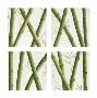 Bamboosa Guadua, Four Panels by Patricia Quintero-Pinto Limited Edition Print