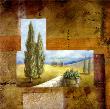 Tuscan Collage I by Marie Frederique Limited Edition Pricing Art Print