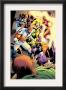 Clandestine #2 Group: Nightcrawler, Captain Britain, Shadowcat, Meggan, Summers And Rachel by Alan Davis Limited Edition Print