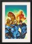 Marvel Adventures Fantastic Four #48 Cover: Invisible Woman, Mr. Fantastic, Thing And Human Torch by Roger Cruz Limited Edition Pricing Art Print