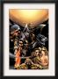 X-Men Fantastic Four #5 Cover: Cyclops, Thing, Colossus And Human Torch by Pat Lee Limited Edition Print