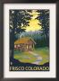 Frisco, Colorado - Cabin In The Woods, C.2008 by Lantern Press Limited Edition Pricing Art Print