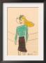 Smoking Lady by Norma Kramer Limited Edition Print