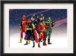 The Official Handbook Of The Marvel Universe Teams 2005 Group: Comet by Mike Harris Limited Edition Pricing Art Print