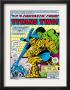 Fantastic Four N167 Cover: Hulk, Thing, Mr. Fantastic, Invisible Woman And Human Torch Stretching by George Perez Limited Edition Pricing Art Print