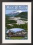 Hoffstadt Visitor Center - Mount St. Helens, Wa, C.2009 by Lantern Press Limited Edition Pricing Art Print