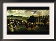 Race At Longchamp By Edouard Manet by Ã‰Douard Manet Limited Edition Print
