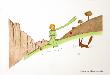 Petit Prince Et Le Renard by Antoine De Saint-Exupã©Ry Limited Edition Print