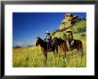 Basotho Men On Horseback, Near Golden Gate, South Africa by Roger De La Harpe Limited Edition Print