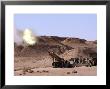 Searing Flame And Smoke Emerge From The Muzzle Of An M198 Howitzer by Stocktrek Images Limited Edition Print
