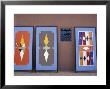 Colorful Doors Made By Local Metalworkers, Morocco by John & Lisa Merrill Limited Edition Print