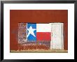 Texas Flag On Old Building On Historic Route 66 by Richard Cummins Limited Edition Print