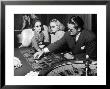 Playing The Roulette Wheel In A Las Vegas Club by Peter Stackpole Limited Edition Print