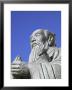 Sculpture Of Confucius, Tibet, China by Keren Su Limited Edition Print