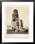 The Vocal Memnon, Colossal Statue Of Amenhotep Iii, Xviii Dynasty, C.1375-1358 Bc by Francis Bedford Limited Edition Pricing Art Print