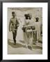 The Mannequin Or Bust Of Tutankhamun Being Carried From The Tomb, Valley Of The Kings, 1922 by Harry Burton Limited Edition Print