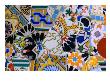Detail Of Tilework By Gaudi At Palau Guell, Barcelona, Catalonia, Spain by Christopher Groenhout Limited Edition Print