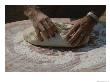 Close View Of Hands Kneading Bread by Kenneth Garrett Limited Edition Print