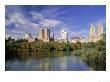 View Of Central Park West Buildings From Lake, Nyc by Walter Bibikow Limited Edition Print