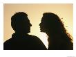 Silhouetted Couple by Richard Nowitz Limited Edition Pricing Art Print