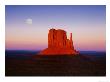 Moon Over Monument Valley, Arizona by Peter Walton Limited Edition Print