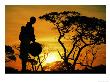 Woman And Child At Sundown, Botswana by Jacob Halaska Limited Edition Pricing Art Print