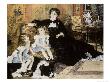 Madame Charpentier And Her Children by Pierre-Auguste Renoir Limited Edition Print
