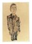 Portrait Eines Knaben by Egon Schiele Limited Edition Pricing Art Print