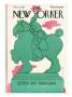The New Yorker Cover - March 17, 1934 by Rea Irvin Limited Edition Print