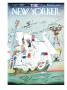 The New Yorker Cover - September 17, 1960 by Saul Steinberg Limited Edition Print