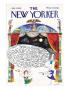 The New Yorker Cover - July 3, 1965 by Saul Steinberg Limited Edition Print