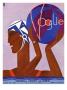 Vogue Cover - June 1927 by Eduardo Garcia Benito Limited Edition Print