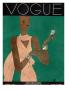 Vogue Cover - December 1931 by Eduardo Garcia Benito Limited Edition Print