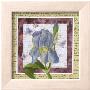Blue Flower Notes Iv by G.P. Mepas Limited Edition Print
