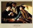 The Cardsharps by Caravaggio Limited Edition Pricing Art Print