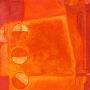Semi-Circles In Orange I by Alejandro Manuel Limited Edition Pricing Art Print