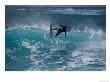 Surfer On Oahu, Hawaii, Usa by Lee Kopfler Limited Edition Print