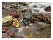 Stones In The Creek Below Baring Falls, Montana, Usa by Jerry Ginsberg Limited Edition Print