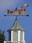 Fire-Wagon Weather Vane Atop A Cupola by Darlyne A. Murawski Limited Edition Print