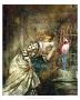 May Colven And The Parrot by Arthur Rackham Limited Edition Print
