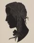 Engraving Of A Girl's Head by Eric Gill Limited Edition Pricing Art Print