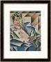 Portrait Of Pablo Picasso (1881-1973) 1912 by Juan Gris Limited Edition Print