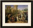 Ptolemais Given To Philip Augustus (1165-1223) And Richard The Lionheart (1157-99) 13Th July 1191 by Merry-Joseph Blondel Limited Edition Print